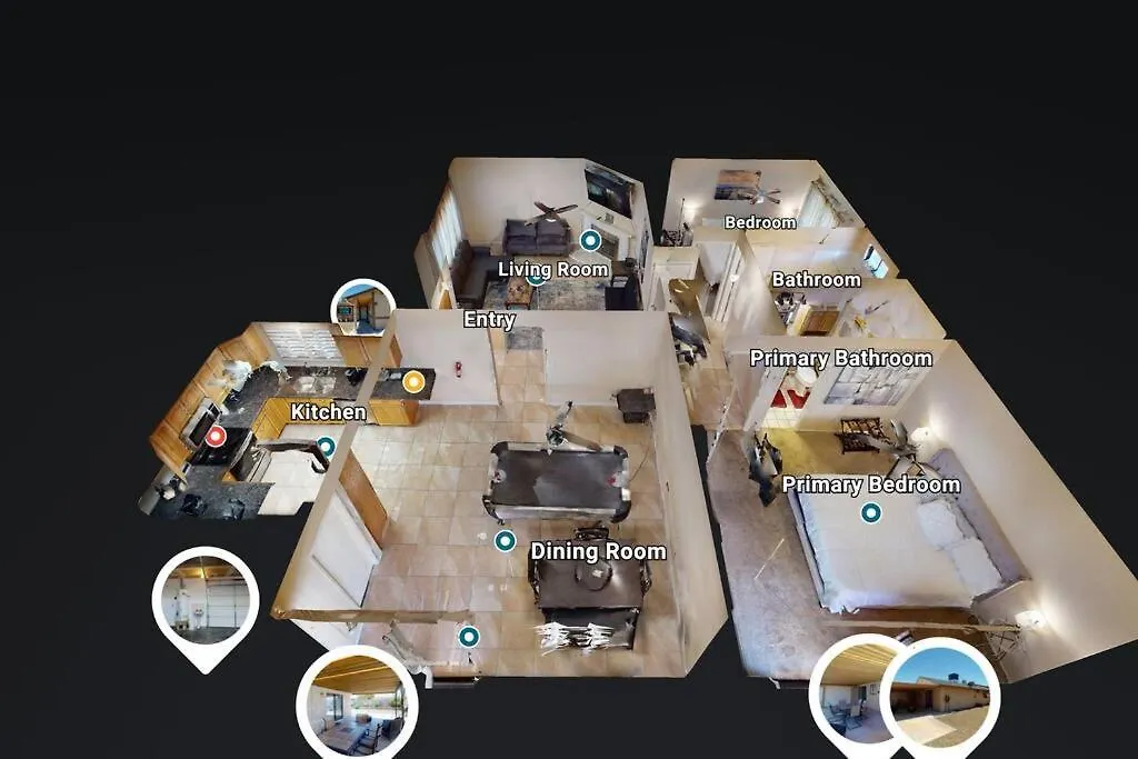 Royalty Stay At Princess Ann Court - View 3D Model Las Vegas 0*,